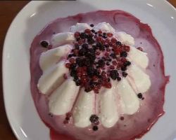 Dolci Cotto e Mangiato: Bavarese allo yogurt con salsa ai frutti di bosco